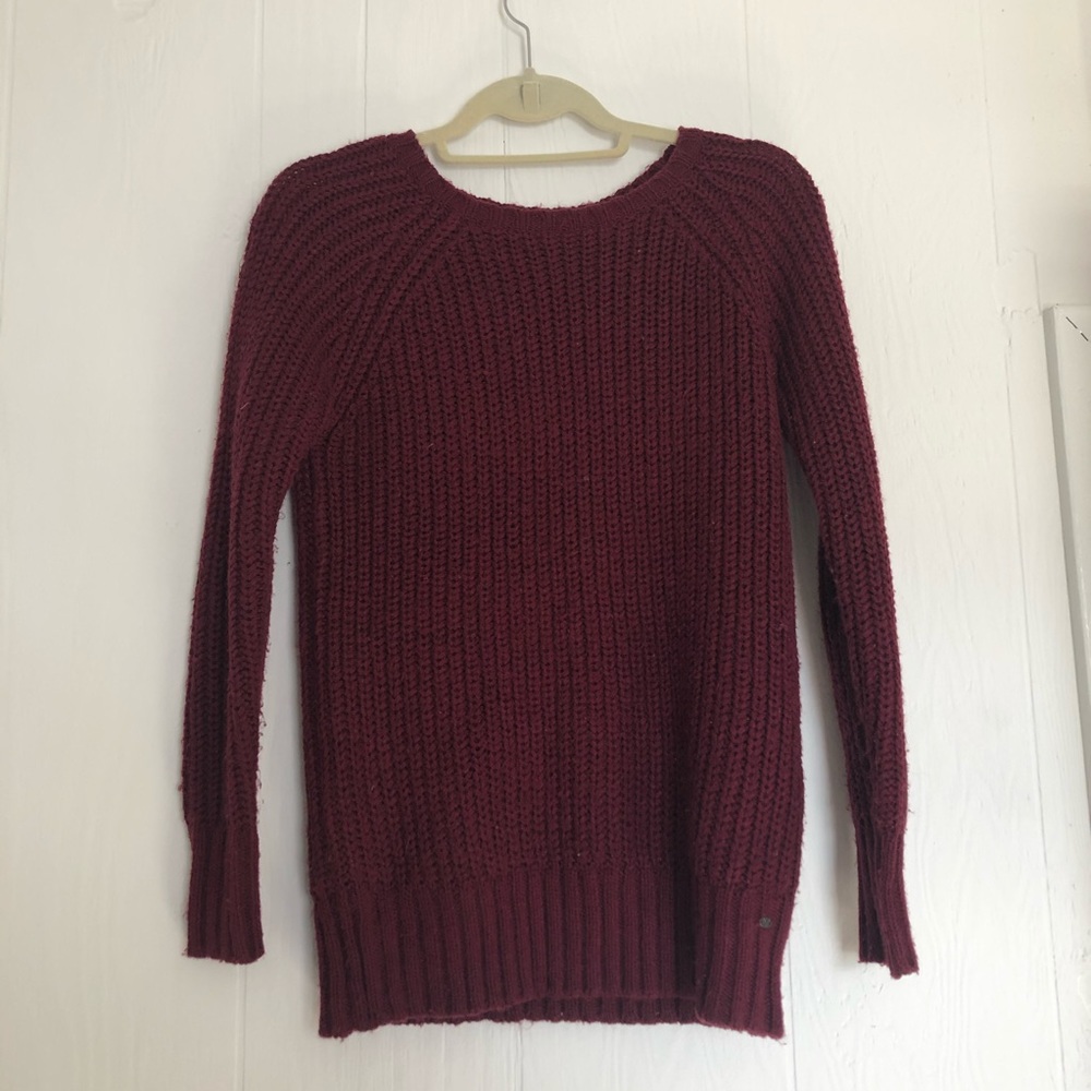 Maroon Legging Sweater | American Eagle